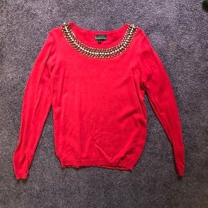 Embellished sweater